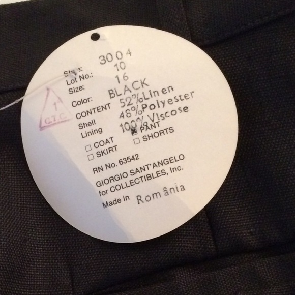 Vintage charcoal gray Giorgio Sant’Angelo pants - Picture 8 of 8